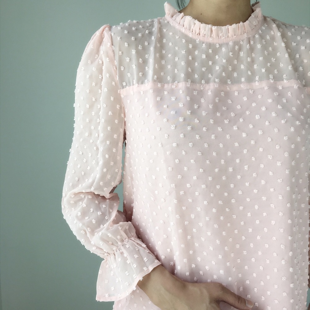 Lush blush fully lined dress - Picture 2 of 8